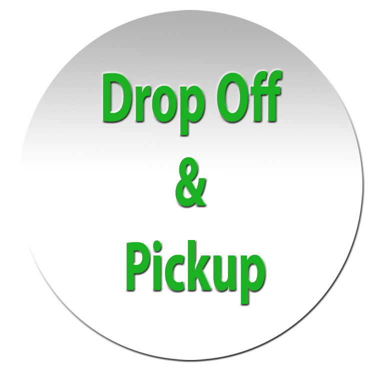 Drop off and pickup at your lake.