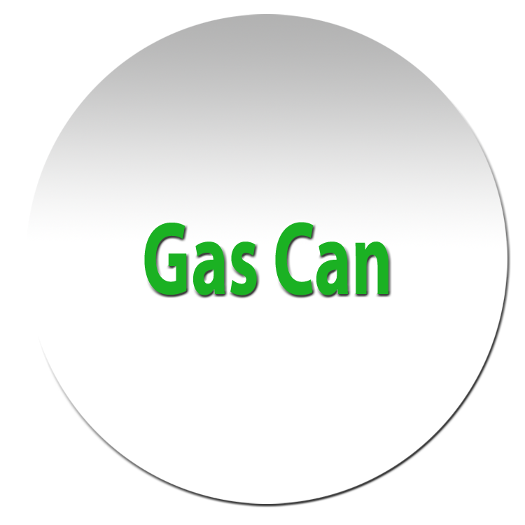 Gas cans are given